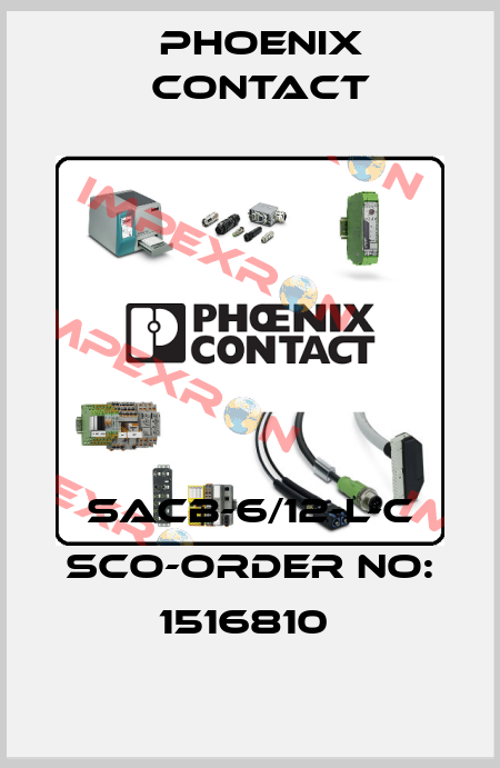 SACB-6/12-L-C SCO-ORDER NO: 1516810  Phoenix Contact