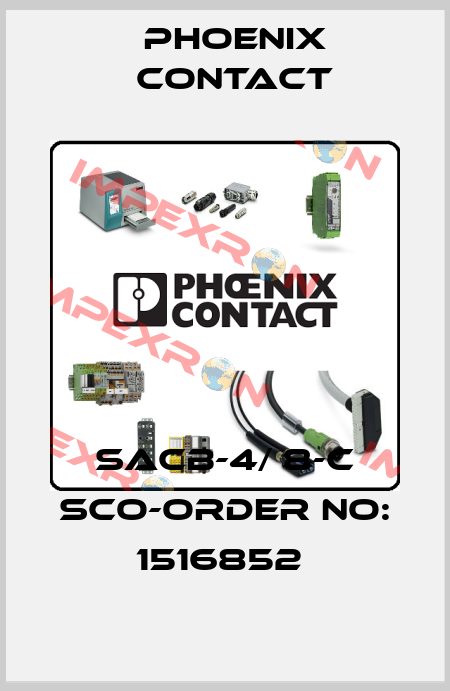 SACB-4/ 8-C SCO-ORDER NO: 1516852  Phoenix Contact