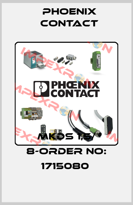 MKDS 1,5/ 8-ORDER NO: 1715080  Phoenix Contact