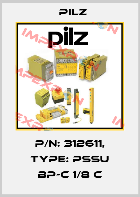 p/n: 312611, Type: PSSu BP-C 1/8 C Pilz