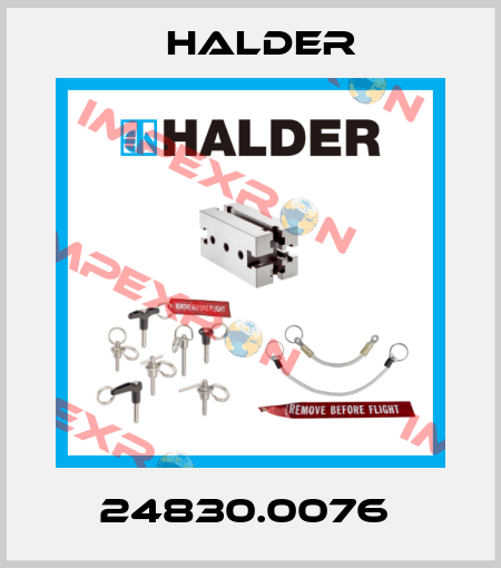 24830.0076  Halder