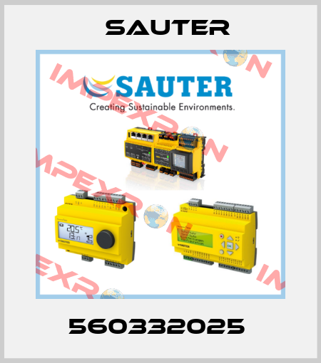 560332025  Sauter