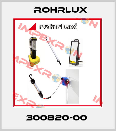 300820-00  Rohrlux