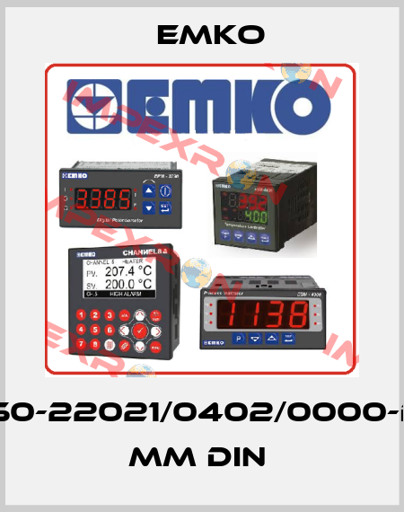 ESM-7750-22021/0402/0000-D:72x72 mm DIN  EMKO