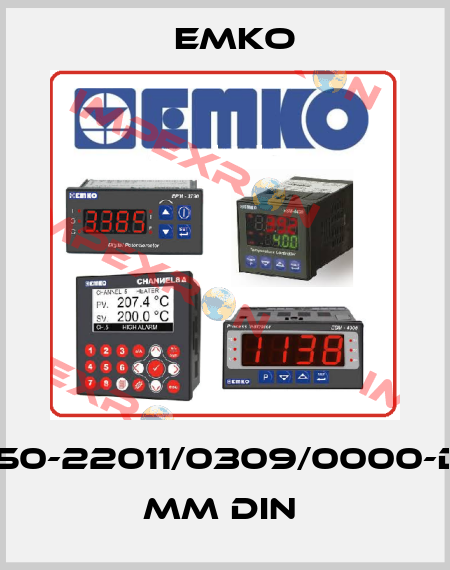 ESM-7750-22011/0309/0000-D:72x72 mm DIN  EMKO