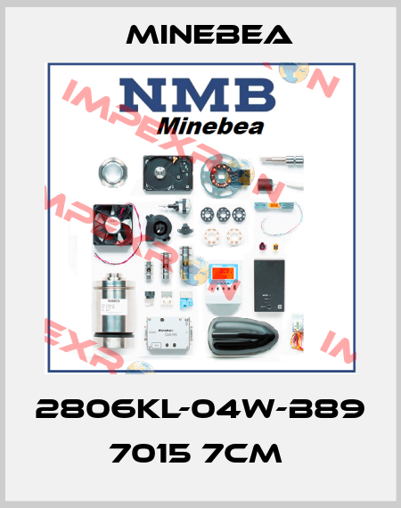 2806KL-04W-B89 7015 7CM  Minebea
