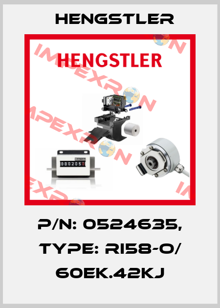 p/n: 0524635, Type: RI58-O/ 60EK.42KJ Hengstler