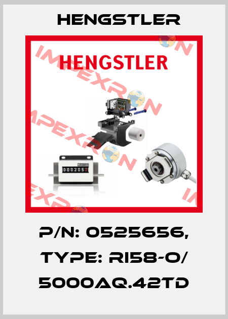 p/n: 0525656, Type: RI58-O/ 5000AQ.42TD Hengstler