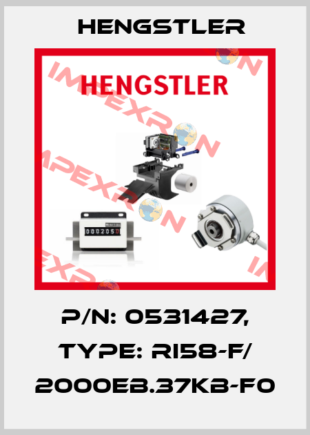p/n: 0531427, Type: RI58-F/ 2000EB.37KB-F0 Hengstler