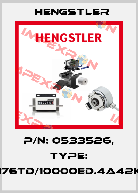 p/n: 0533526, Type: RI76TD/10000ED.4A42KF Hengstler