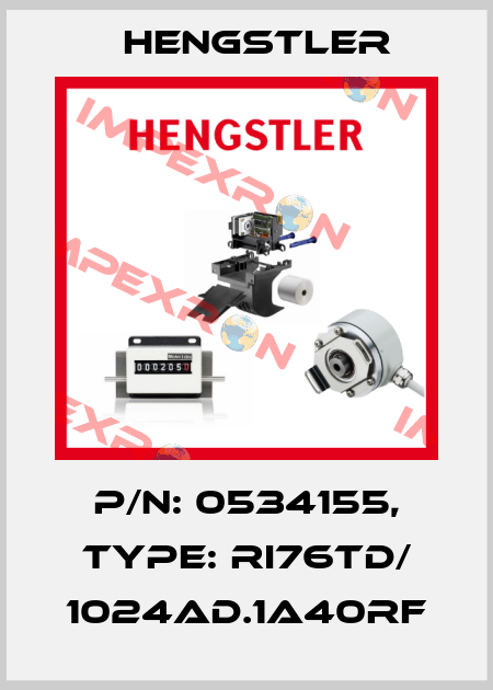 p/n: 0534155, Type: RI76TD/ 1024AD.1A40RF Hengstler
