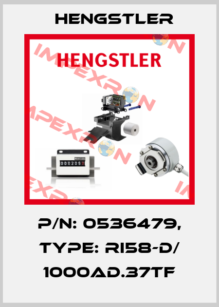 p/n: 0536479, Type: RI58-D/ 1000AD.37TF Hengstler