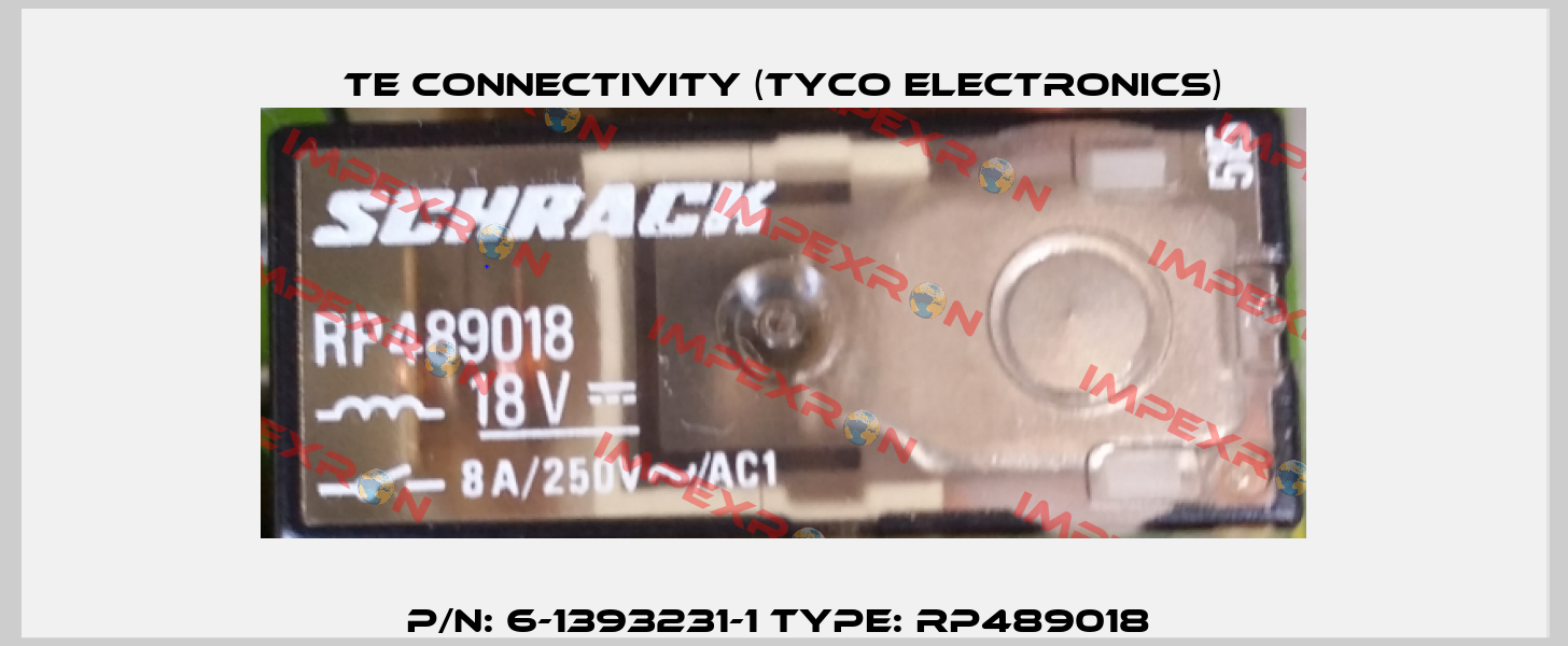 P/N: 6-1393231-1 Type: RP489018  TE Connectivity (Tyco Electronics)