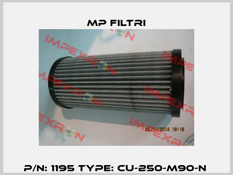 P/N: 1195 Type: CU-250-M90-N  MP Filtri