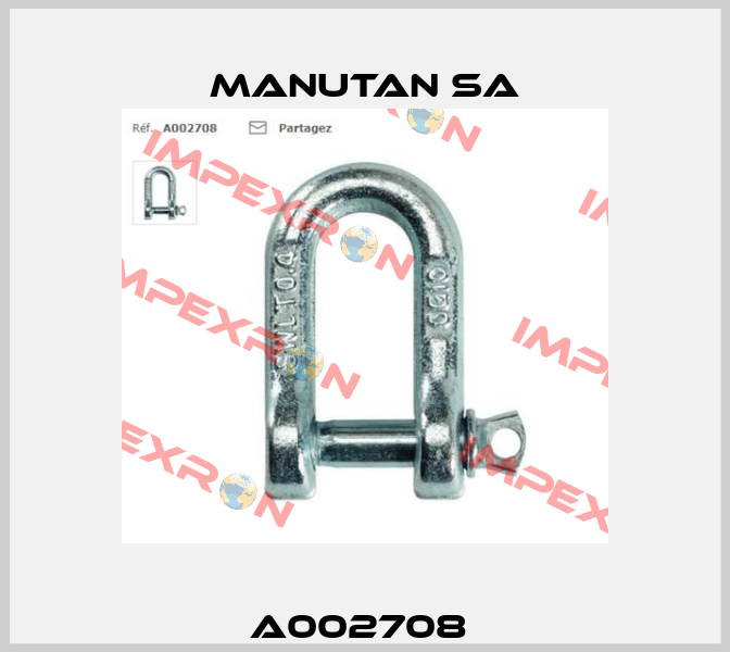 A002708  Manutan SA