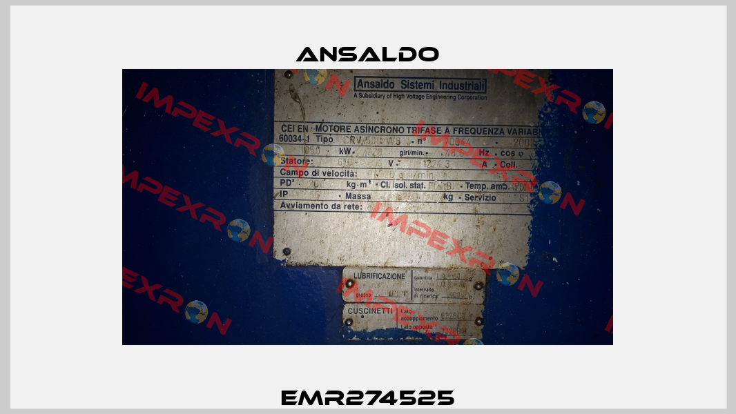 EMR274525 Ansaldo