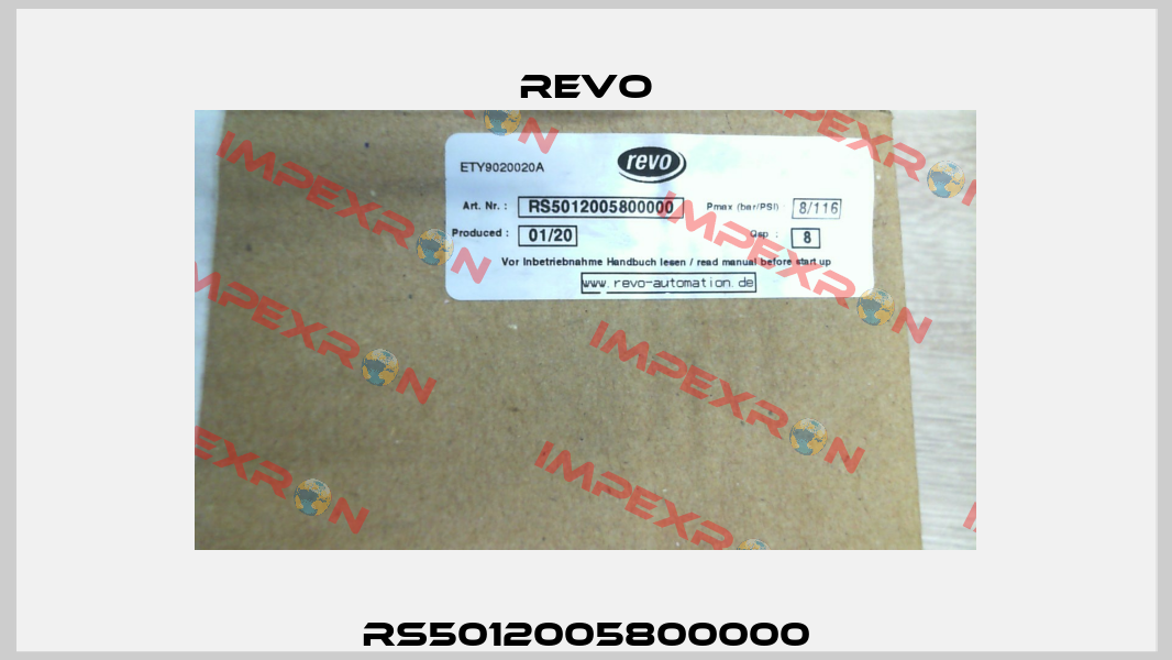 RS5012005800000 Revo