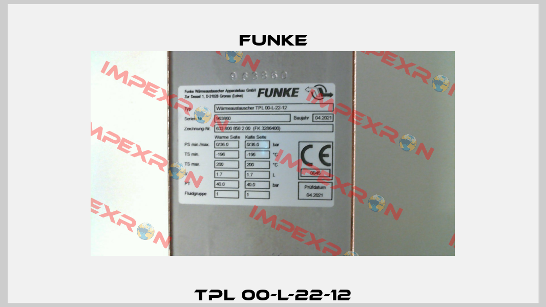 TPL 00-L-22-12 Funke