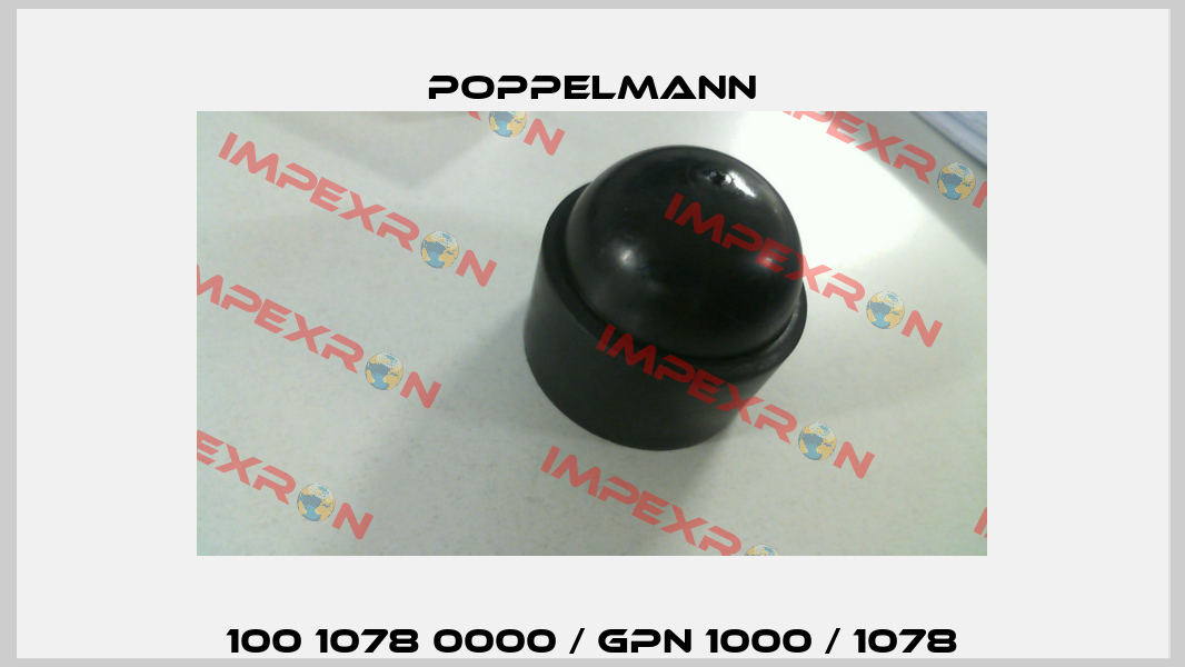 100 1078 0000 / GPN 1000 / 1078 Poppelmann