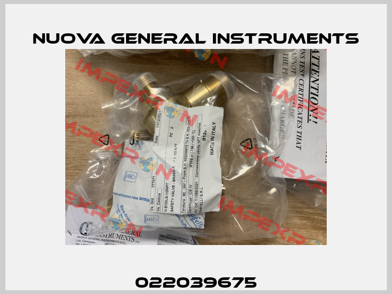 022039675 Nuova General Instruments