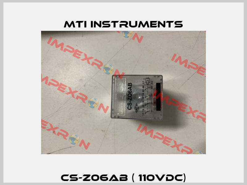 CS-Z06AB ( 110Vdc) Mti instruments