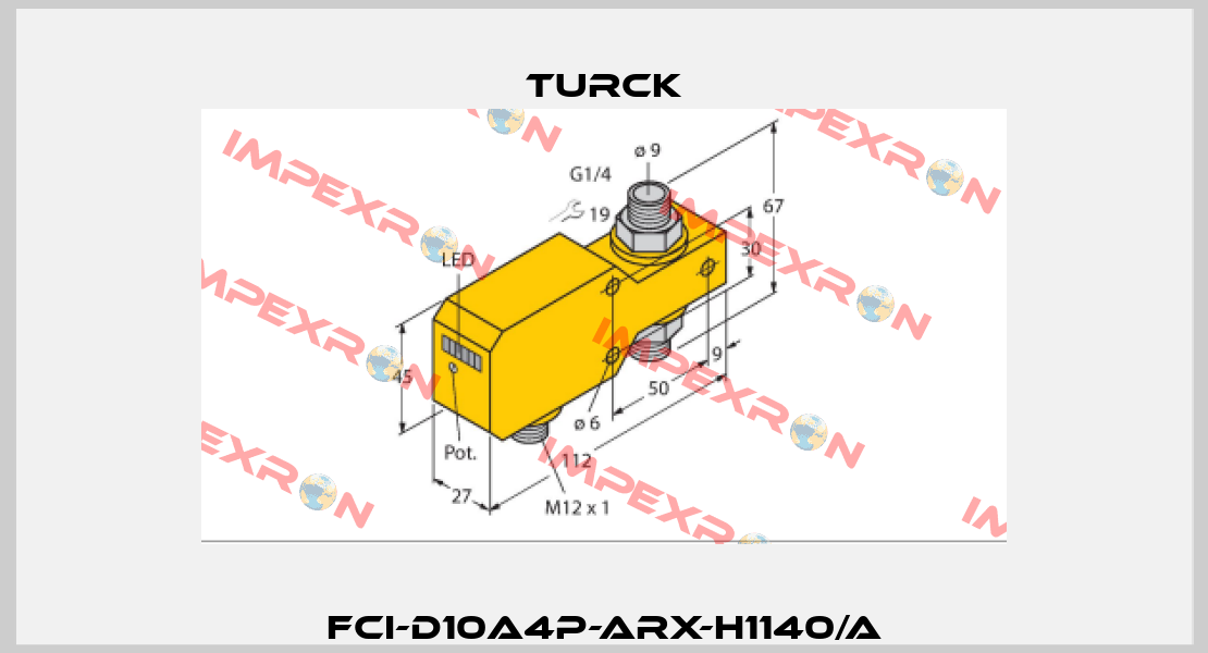 FCI-D10A4P-ARX-H1140/A Turck