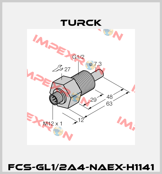 FCS-GL1/2A4-NAEX-H1141 Turck