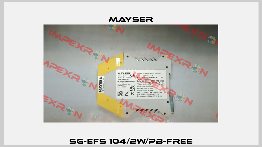 SG-EFS 104/2W/Pb-Free Mayser